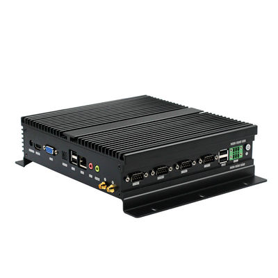 Atom D2550 Industrial Mini PC Fanless 4COM With HDMI VGA Display